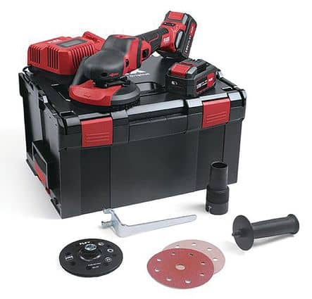 Code 357355 - Ponceuse rotative bois / métal 18 V