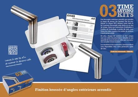 Code 357795 - Kits pour angles extérieurs arrondis