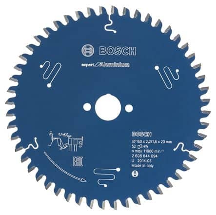 Code 360273 - Lame de scie circulaire aluminium / PVC