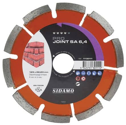 Code 363563 - Disque diamant pro joint brique