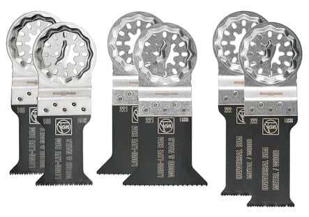 Code 365096 - Set 6 lames E-Cut Starlock