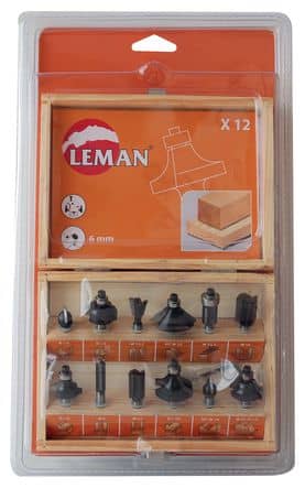 Code 375634 - Coffret bois de 12 mèches carbure