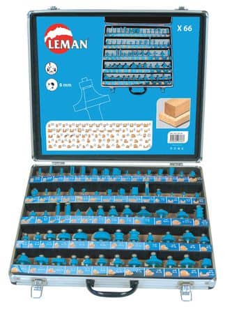 Code 375704 - Coffret plastique de 66 mèches carbure