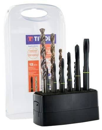 Code 379015 - Coffret tarauds inox et plastique 3 à 10 mm