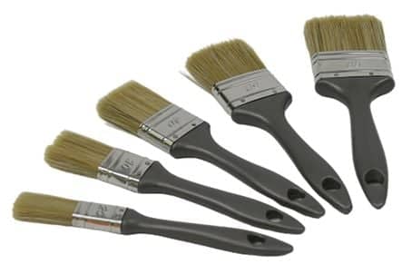 Code 381217 - Lot de 5 brosses plates