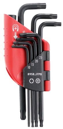 Code 382175 - Jeu de 7 clés Torx