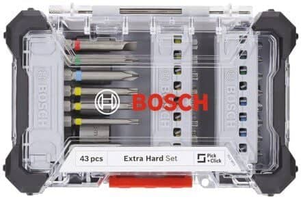 Code 383694 - Coffret embouts de vissage 43 pièces