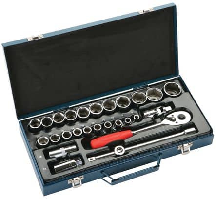 Code 383862 - Coffret douilles 1/2" 27 pièces