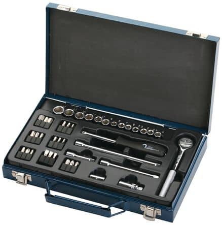 Code 383869 - Coffret douilles 1/4" 41 pièces