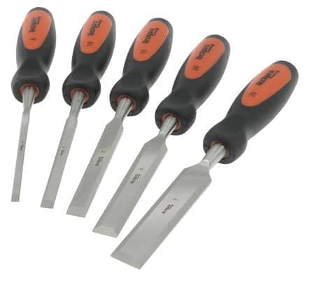Code 387432 - Coffret de 5 ciseaux à bois