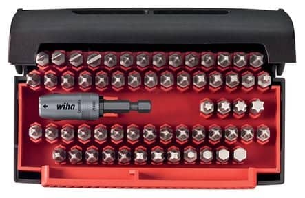 Code 388594 - Coffret 61 embouts + porte-embout
