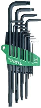 Code 392133 - Jeu de 13 clés Torx coudées