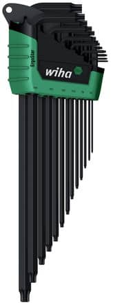 Code 394065 - Jeu de 13 clés Torx coudées longues anti-chute