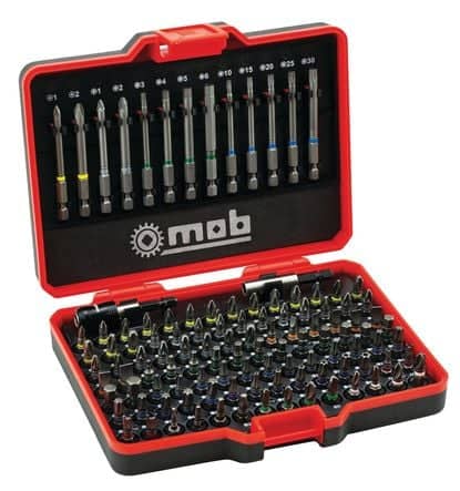 Code 399815 - Coffret 111 embouts + 2 porte-embouts