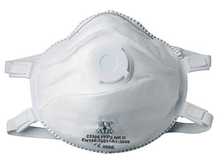 Code 400856 - Masque coque valve FFP3