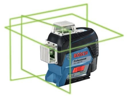 Code 401876 - Laser plan vert connecté 3 axes GLL3-80CG 12 V + support BM 1