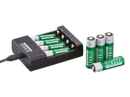 Code 401895 - Chargeur rapide pour pile rechargeable