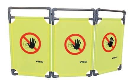 Code 402117 - Barrière de travaux 100x170cm - 3 vantaux