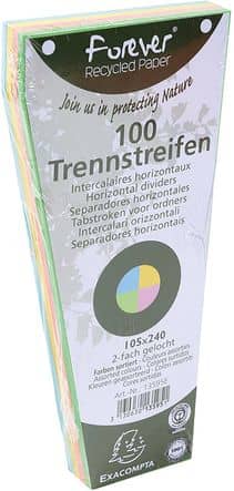 Code 403047 - Fiche intercalaire trapézoïdale