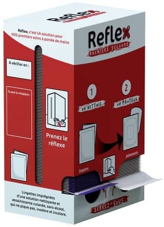 Code 403301 - Distributeur premiers secours REFLEX