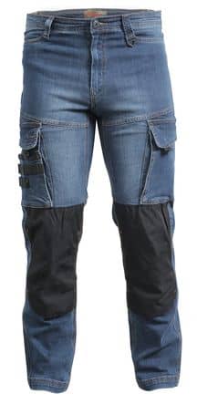 Code 403638 - Jean genouillères Tech'Work denim