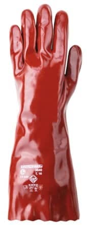 Code 403646 - Gant PVC rouge