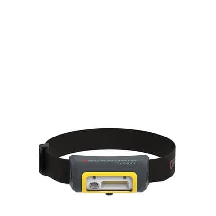 Code 404415 - Lampe frontale rechargeable EX-VIEW ATEX