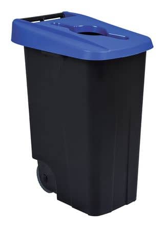 Code 406244 - Poubelle de tri demi mobile 85 L