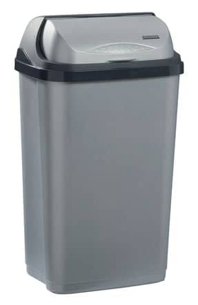 Code 406265 - Poubelle à couvercle coulissant 50 L