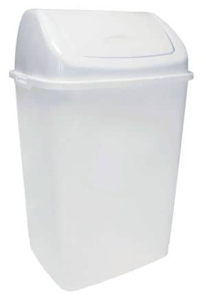 Code 407963 - Poubelle à couvercle basculant 50 L