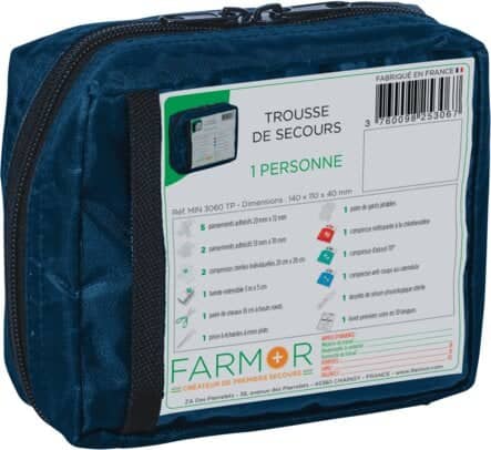 Code 408338 - Trousse de secours individuelle