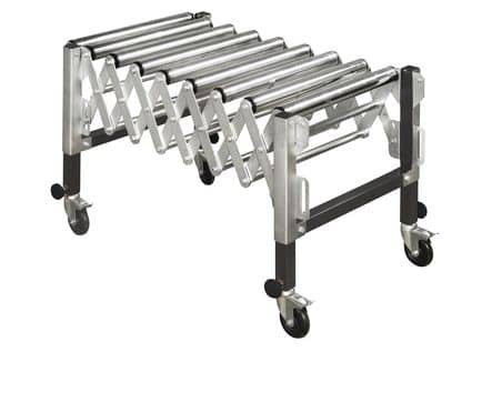 Code 408546 - Convoyeur à rouleaux extensible Holztar