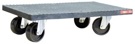 Code 408943 - Plateau roulant avec roues non tachantes 500 kg