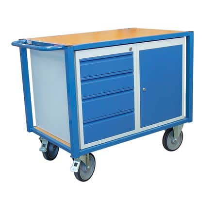 Code 408950 - Servante d'atelier équipée 500 kg