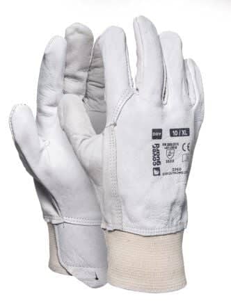 Code 411064 - Gant cuir fleur de vachette avec protège artère