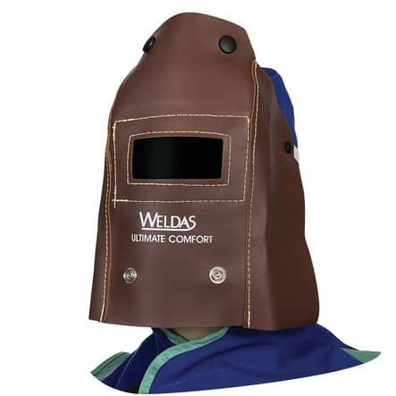 Code 411329 - Cagoule portefeuille cuir marron pliable