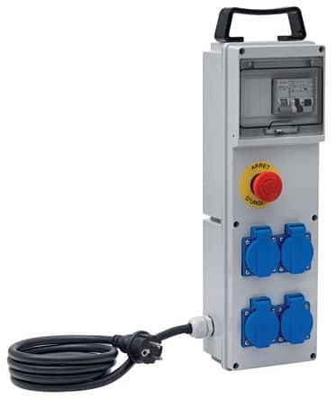 Code 414459 - Coffret de chantier 4 prises