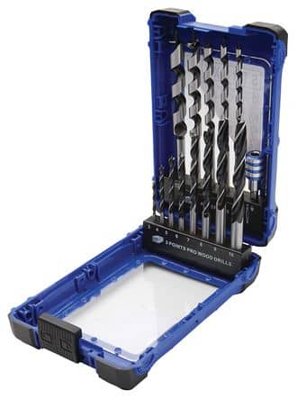 Code 439159 - Coffret de 13 forets perçage bois