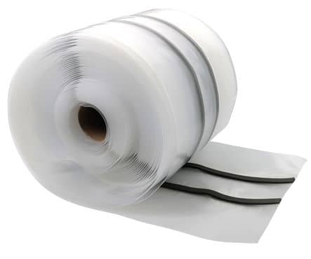 Code 446929 - Bande d'arase transparente avec joints d'étanchéité