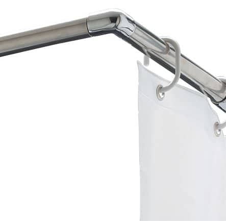 Code 450113 - Tringle d'angle pour rideau de douche