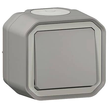Code 450549 - Interrupteur complet saillie plexo™