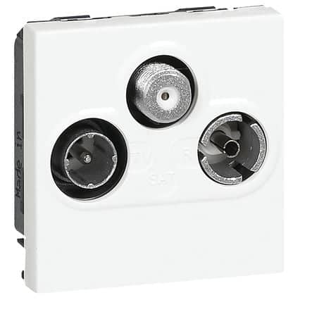 Code 455987 - Prise TV / RADIO / SATELLITE MOSAIC