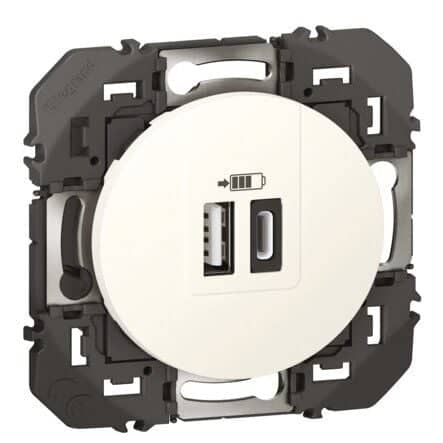 Code 456652 - Prise Dooxie double chargeur USB