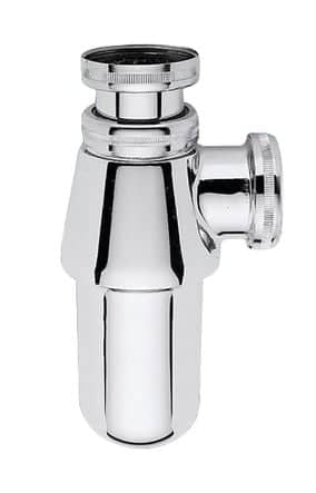 Code 458255 - Siphon de lavabo laiton chromé