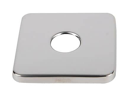Code 458383 - Plaque de finition inox monotrou