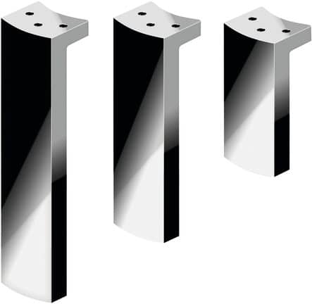 Code 545469 - Pied de meuble zamak 21