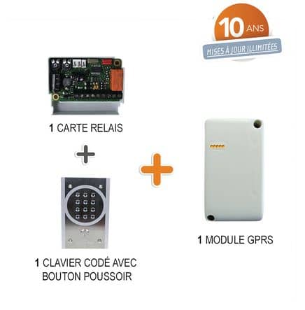 Code 548374 - Kit clavier à code Haussmann GSM