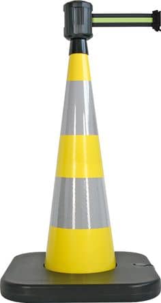 Code 906155 - Cône lesté 90 cm avec base à lester et boitier étanche