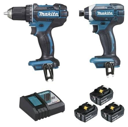 Code 918416 - Visseuse + visseuse à choc 18 V 3 x 3 Ah