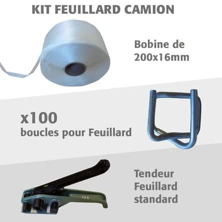 Code 918423 - Kit feuillard camion